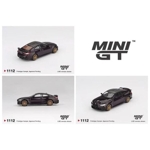 MINI GT 01112 BMW M4 (G82) PERFORMANCE 2021 Daytona Violet