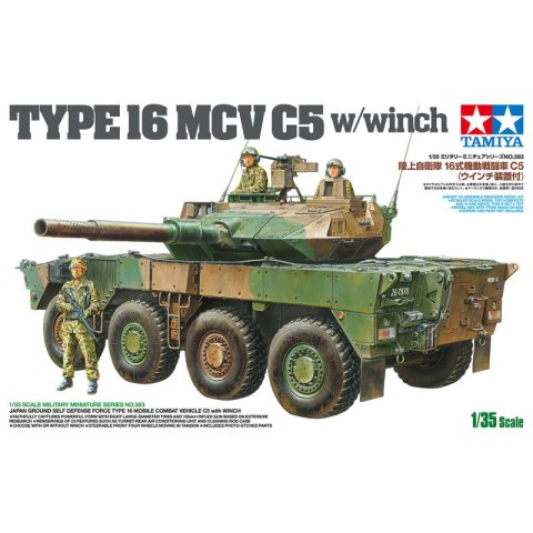 Tamiya 35383 1/35 Japan Ground Self Defence Force Type 16 Mobile Combat Vehicle C5 with Winch