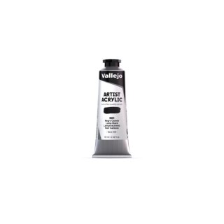 Vallejo 16301 Acrylic Artist Color Lamp Black (60 ml)
