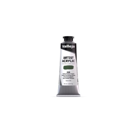 Vallejo 16508 Acrylic Artist Color Chromium Oxide Green (60 ml)