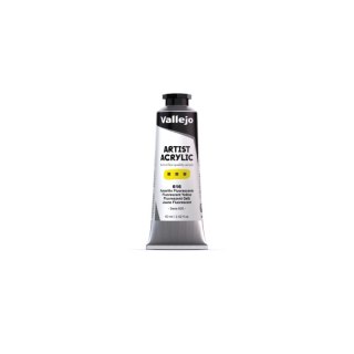 Vallejo 16616 Acrylic Artist Color Fluorescent Yellow (60 ml)