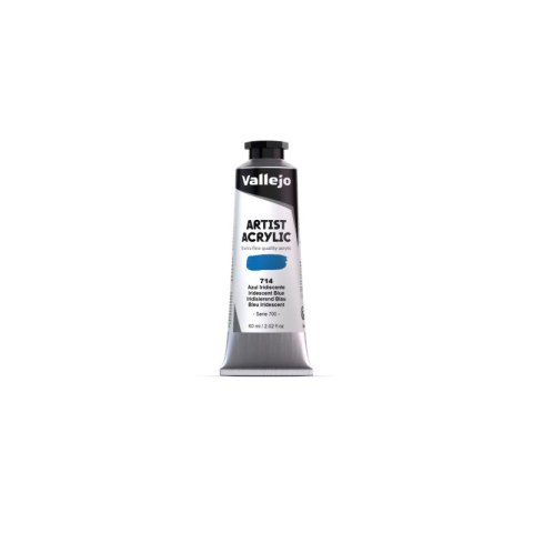 Vallejo 16714 Acrylic Artist Color Iridescent Blue (60 ml)