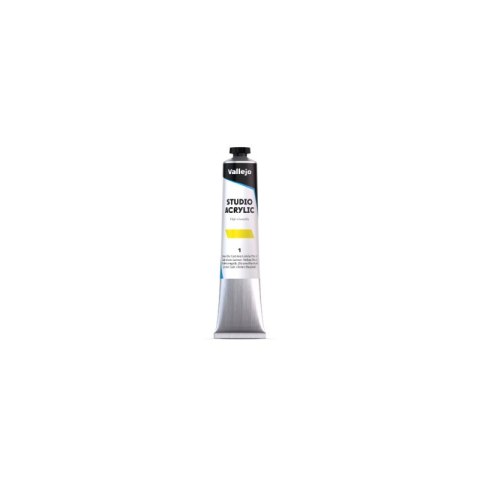 Vallejo 21001 Acrylic Studio Cadmium Lemon Yellow (Hue) (58 ml)