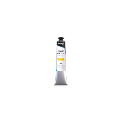 Vallejo 21043 Acrylic Studio Cadmium Light Yellow (Hue) (58 ml)