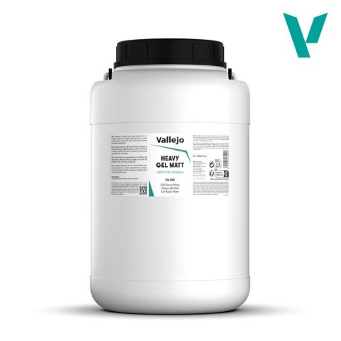Vallejo 29592 Artist Heavy Gel Matt (5 l)