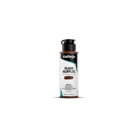 Vallejo 68311 Acrylic Artist Fluid Burnt Sienna (100 ml)
