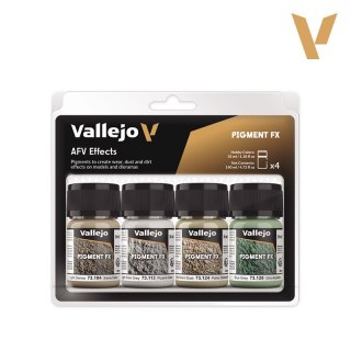 Vallejo 73187 Pigment FX Set AFV Effects (4 x 35 ml)