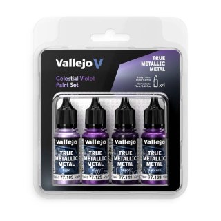 Vallejo 77262 TMM Color Set Celestial Violet (4 x 18 ml)