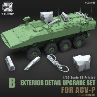 Zimi Model Toucan 3D048 Exterior Detail Upgrade Set B for ACV-P