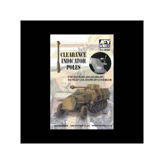 AFV Club AC35002 Clarance Indicator Poles - Sd.Kfz