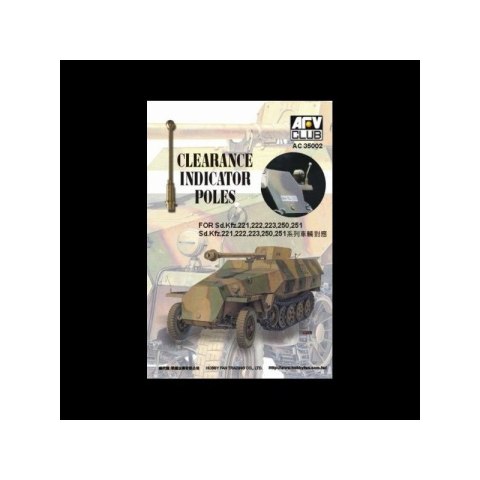 AFV Club AC35002 Clarance Indicator Poles - Sd.Kfz