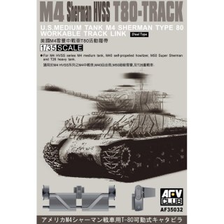 AFV Club AF35032 M4 HVSS T80- Workable Track