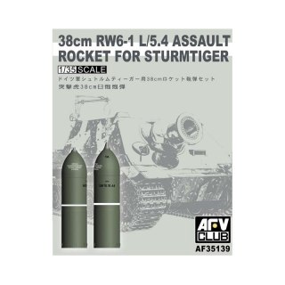 AFV Club AF35139 38cm RW-1 L/5 Rocket for Sturm
