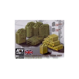 AFV Club AF35258 WWII British Fuel Tank Set