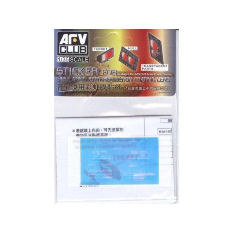AFV Club Ac35017 Sticker For Abrams Sep