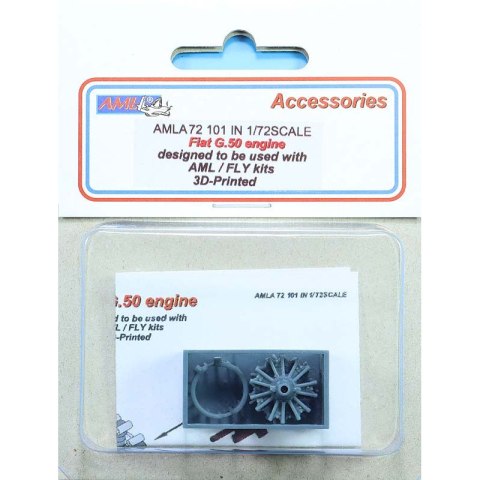 AML A72101 Fiat G.50 Engine: Waloryzacja (1:72)