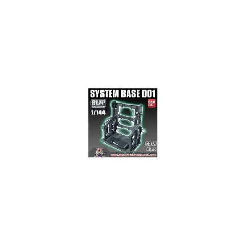 Bandai 59030 BUILDERS PARTS - SYSTEM BASE 001 GRAY GUN59030