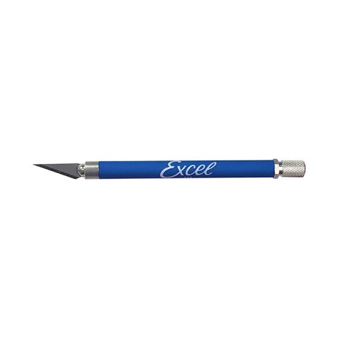 Excel 16019 K18 Blue Grip Knife Non-Roll w/safety