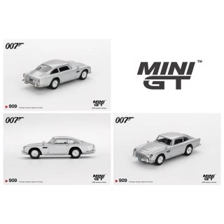 MINI GT 00909-007E ASTON MARTIN DB5 from"Casino Royale" 2006 James Bond 007 - English Version