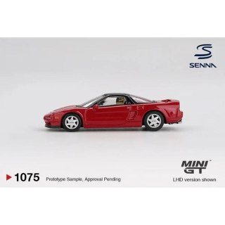MINI GT 01075 HONDA NSX Midship Sports Prototype 1989 Ayrton Senna + figurka