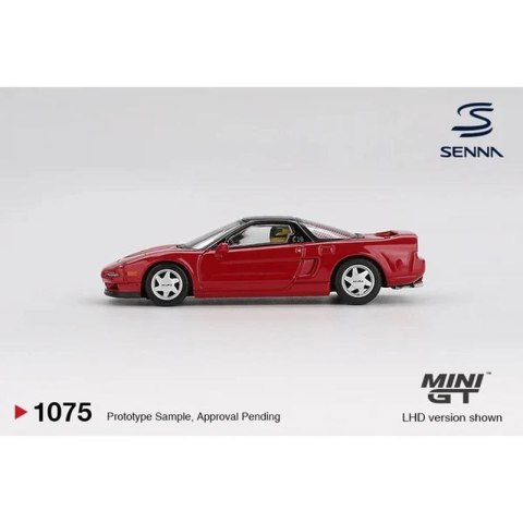 MINI GT 01075 HONDA NSX Midship Sports Prototype 1989 Ayrton Senna + figurka