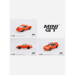 MINI GT 01142 PORSCHE 911 CARRERA RS2.7 1973 Tangerine