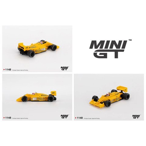 MINI GT 01148 LOTUS 99T #11 Satoru Nakajima Monaco Grand Prix 1987