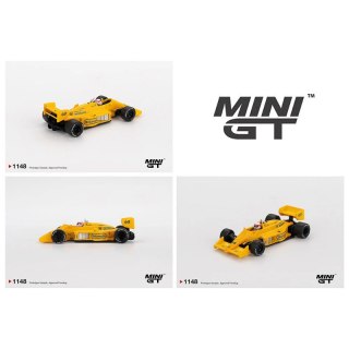 MINI GT 01148 LOTUS 99T #11 Satoru Nakajima Monaco Grand Prix 1987