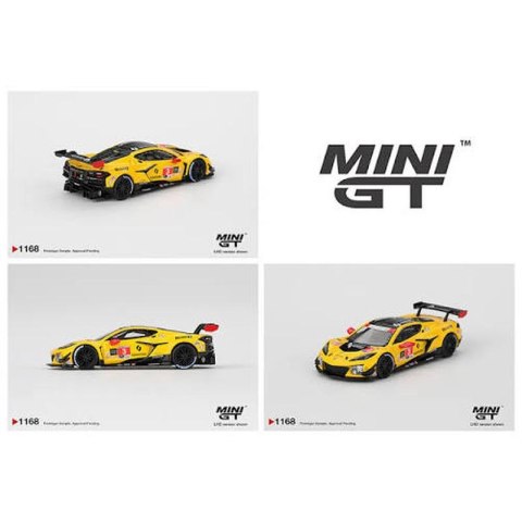 MINI GT 01168 CHEVROLET CORVETTE Z06 GT3 R #3 PRATT MILLER MOTORSPORTS DAYTONA 24H 2025