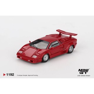 MINI GT 01192-BL LAMBORGHINI COUNTACH 25th Anniversary 1988 Red -BL