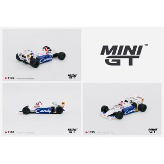 MINI GT 01193 TOLEMAN TG184 #20 Johnny Cecotto Monaco Grand Prix 1984