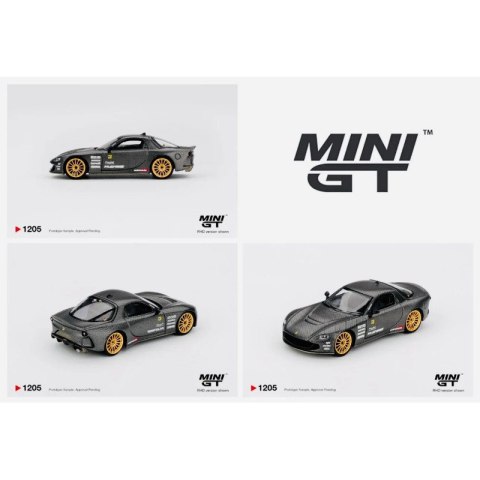 MINI GT 01205 MAZDA RX-7 RE-Amemiya Matsukiyo KOKU 3 Rotor NA-7 TAS 2025 Best Tuned Car Award