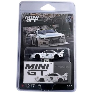 MINI GT 01217 BLISTER NISSAN GT-R (R32) LB-KAIDO WORKS TAS 2025 - Blister