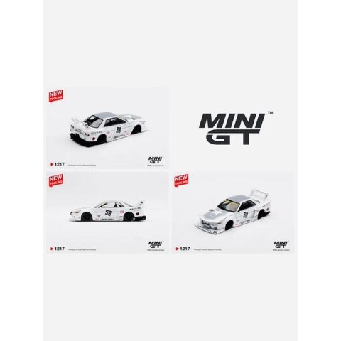 MINI GT 01217 NISSAN GT-R (R32) LB-KAIDO WORKS TAS 2025