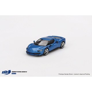 MINI GT BBR 64004 FERRARI 296 GTB 2024 Blu Corsa