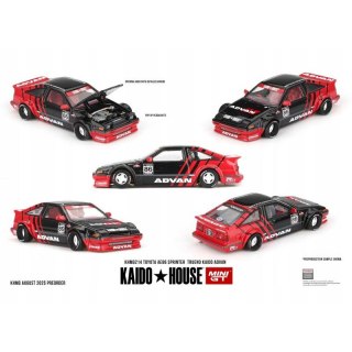 MINI GT KAIDO HOUSE 214 TOYOTA AE86 SPRINTER TRUENO KAIDO „ADVAN" 1983