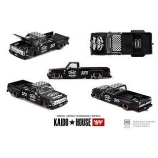 MINI GT KAIDO HOUSE 236 CHEVROLET SILVERADO KAIDO DUALLY HOT ROD V1 1980