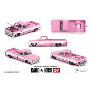 MINI GT KAIDO HOUSE 243 CHEVROLET SILVERADO DUALLY VINTAGE SPEC V2 1980