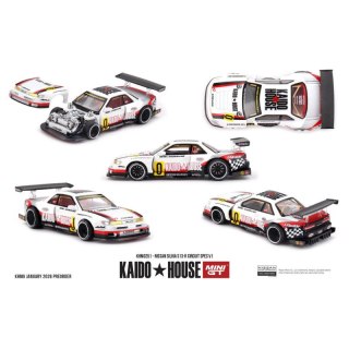 MINI GT KAIDO HOUSE 251 NISSAN SILVIA S13-R CIRCUIT SPEC V1 KAIDO HOUSE 1991