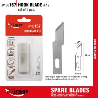 Mirage 100167 Hook Blade (5 pcs)
