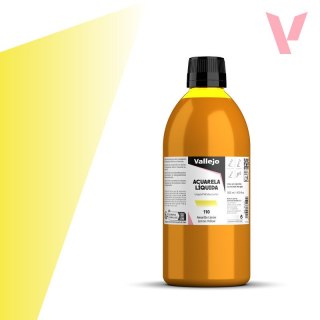 Vallejo 39110 Liquid Watercolor Lemon Yellow (500 ml)