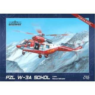 Answer AA72002 1/72 PZL W-3A Sokół TOPR Rescue Helicopter