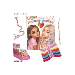 Top Model 12370 Zestaw DIY do robienia bransoletek z muliny Ilosć sztuk w opakowaniu 12