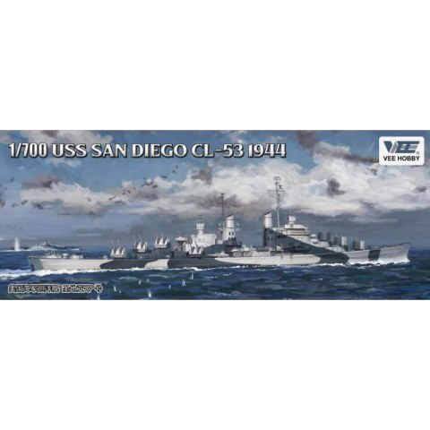 Vee Hobby V57012 1/700 USS San Diego CL-53 1944
