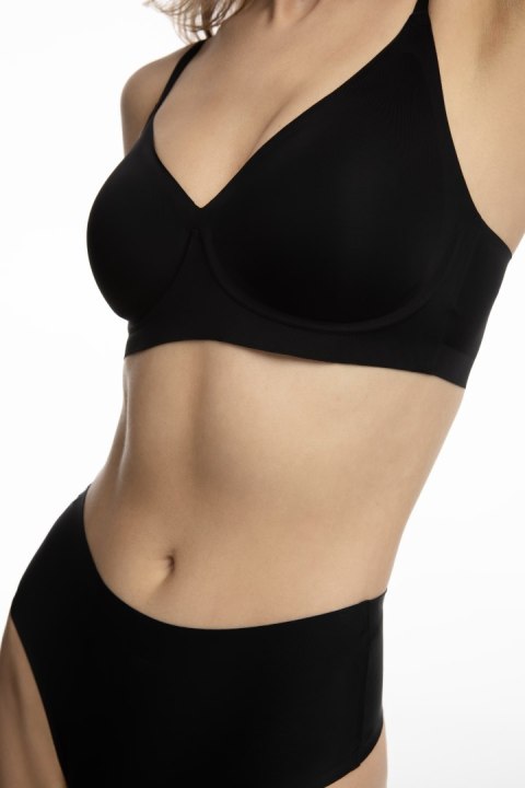 Biustonosz Simple t-shirt Bra Czarny Biustonosz Simple t-shirt Bra Czarny