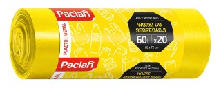 AGD Paclan 39316 Worki na śm.do segreg.60l 20szt.żółte FT/30 139310