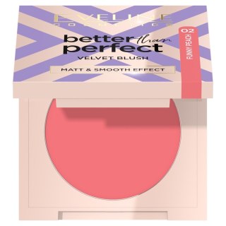 Better Than Perfect Velvet Blush róż prasowany 02 Funny Peach 2.3g