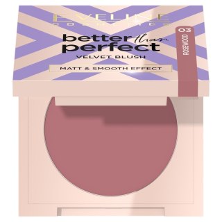 Better Than Perfect Velvet Blush róż prasowany 03 Rosewood 2.3g