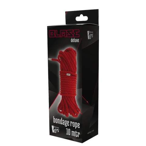 Blaze Deluxe Bondage Rope lina do krępowania Red 10m