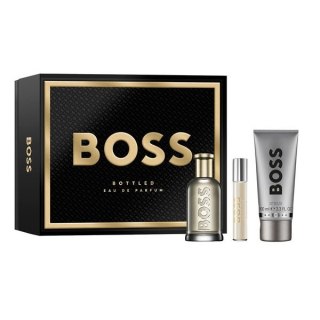 Boss Bottled zestaw woda perfumowana spray 100ml + woda perfumowana 10ml + żel pod prysznic 100ml